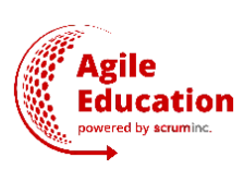 Scrum.org Agile Education badge
